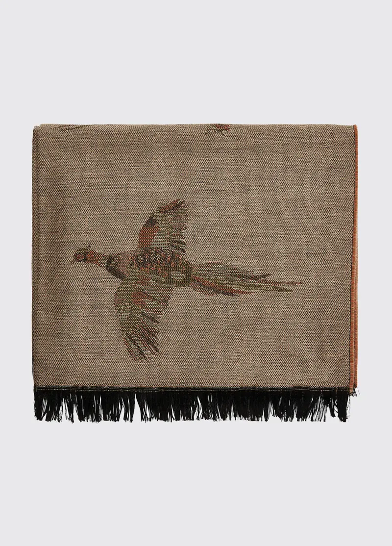 Dubarry Birchdale Taupe Scarf/Wrap-1